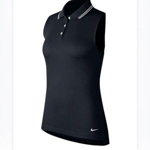 Nike Black Active Sleeveless Golf Tennis Top XXL